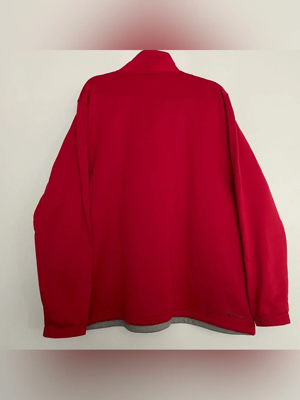 Men’s Adidas Team Power Red Team Issue Golf Quarter-Zip Size 2XLT